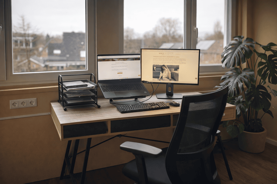 merkverhaal schrijven door freelance copywriter in home office